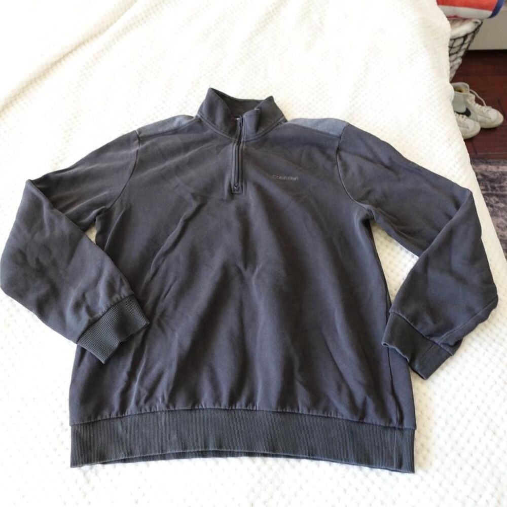 Calvin-klein Men's Grey Jumper